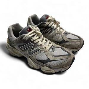 New Balance 9060 gray & cream sneakers size 10